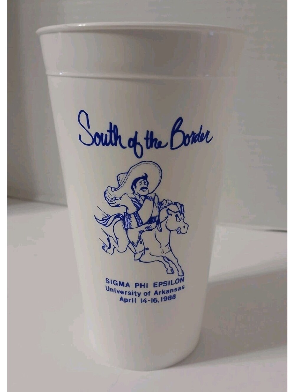 sigma phi epsilon cup South Of The Border University Of  Arkansas April 1988